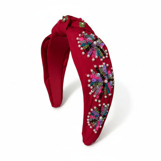 Headband Knot - Fireworks - Pink