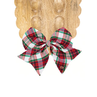 Plaid Magnetic Bow - Boutique Bella BellaChristmas Decor