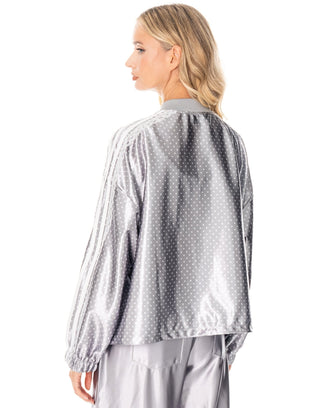 Platinum Shine Track Jacket - Boutique Bella BellaJacket