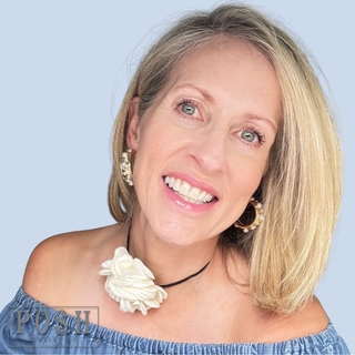 Flower choker necklace, last call