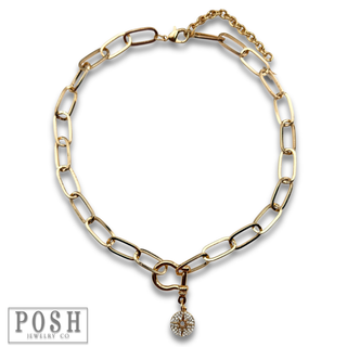 Equestrian charm necklace