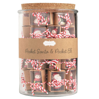 Pocket Santa And Elf - Boutique Bella Bellapocket charm