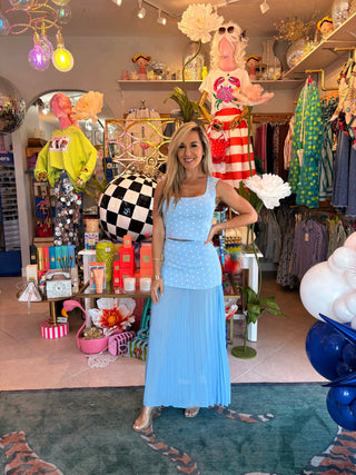Polka Dot Layered Skirt Set - Boutique Bella BellaSets