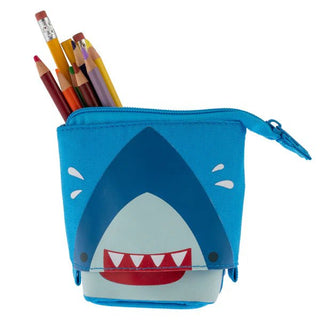 Pop Up Pencil Pouch - Shark - Boutique Bella BellaPencil Pouch