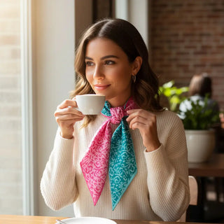 Pattern Play Twirl & Tie Scarf