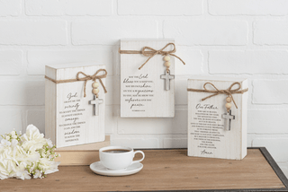 Prayer Message Block - Boutique Bella BellaDecorative blocks