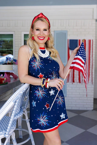 *Pre - Order Brianna Cannon Firecracker Finale Dress - Boutique Bella BellaDress