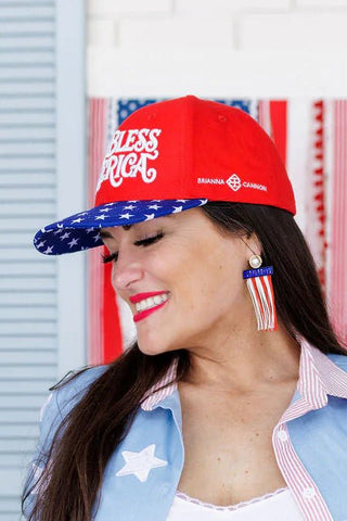 *Pre - Order Brianna Cannon Fring Flag Earrings - Boutique Bella BellaEarrings