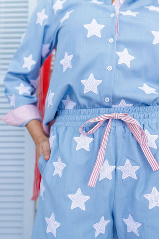 *Pre - Order Brianna Cannon Old Glory Shorts - Boutique Bella Bellashorts