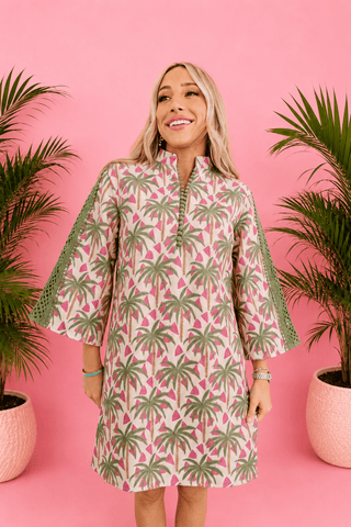 *Pre Order Brianna Cannon Palm Royale Caftan (Est. Ship 7/6) - Boutique Bella Bellacaftan