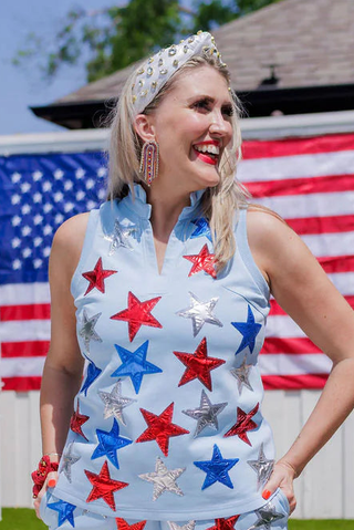 *PRE ORDER Brianna Cannon Star Spangled Suba Top - Boutique Bella BellaBrianna Cannon