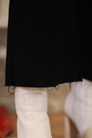 PREORDER- Just Vibing Denim Pants- Black - Boutique Bella BellaBottoms