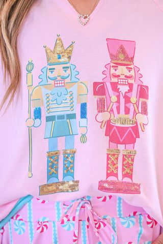 PREORDER- Nutcracker Vibes French Terry Pullover - Boutique Bella BellaChristmas Apparel