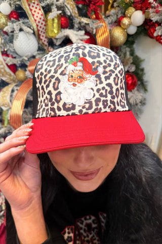 PREORDER- Santa Safari Chic Hat - Boutique Bella BellaChristmas Hat