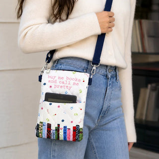 Pretty - Book/tablet Sleeve (with Crossbody & Wristlet Straps) Pavilion - Boutique Bella BellaPurse