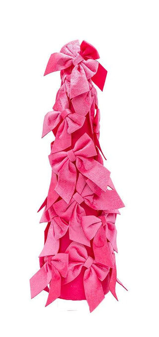 Pretty in Velvet Holiday Trees - Pink - Boutique Bella BellaChristmas Decor