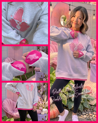 Pretty Little Ghosts - Boutique Bella Bellasweatshirt