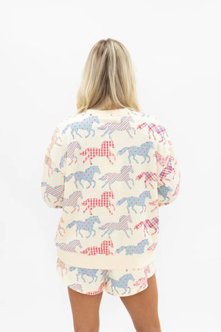 Pretty Ponies Lounge Set - Boutique Bella BellaSet