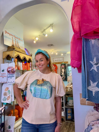 Pretty Pumpkin Tee - Boutique Bella BellaT-Shirt