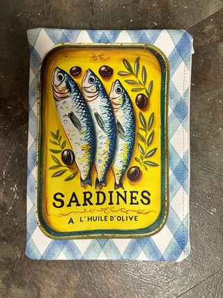 Printed Sardine Cosmetic Bag - Boutique Bella Bellacosmetic bag