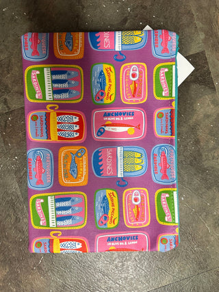 Printed Sardine Cosmetic Bag - Boutique Bella Bellacosmetic bag