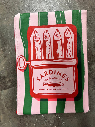 Printed Sardine Cosmetic Bag - Boutique Bella Bellacosmetic bag