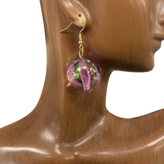 Prism Pop Earrings - Purple - Boutique Bella BellaEarrings
