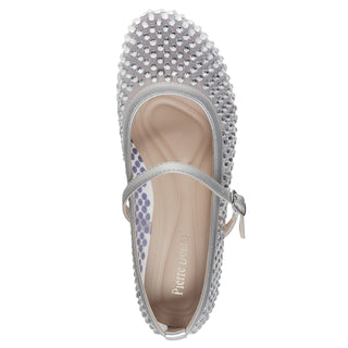 Pierre Dumas FAYE-3 Mary Janes - Silver