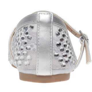 Pierre Dumas FAYE-3 Mary Janes - Silver