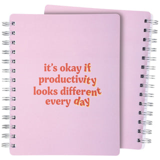 Productivity Looks Different Spiral Notebook - Boutique Bella BellaNotebook
