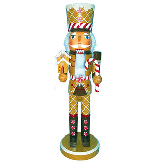 14″ Gingerbread Soldier Nutcracker