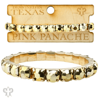 Prong set rhinestone stretch bracelet - Boutique Bella BellaBracelets