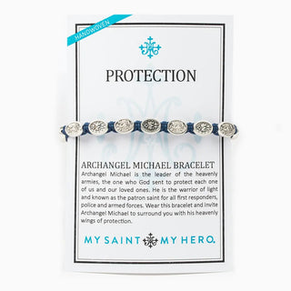 Protection Archangel Michael Bracelet 10 Medals [12] My Saint My Hero - Boutique Bella BellaBracelet