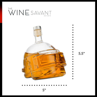 Pubg Military Helmet Decanter Helmet Swat Team Helmet Whiskey Decanter 750ML - Boutique Bella BellaDecanters