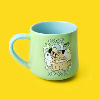 Pugs And Drugs Mug - Boutique Bella BellaMug