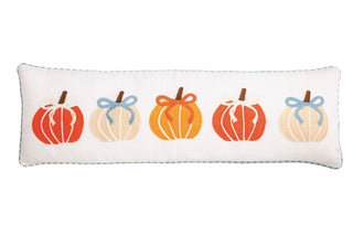Pumpkin Long Embroidered Pillow - Boutique Bella BellaThanksgiving