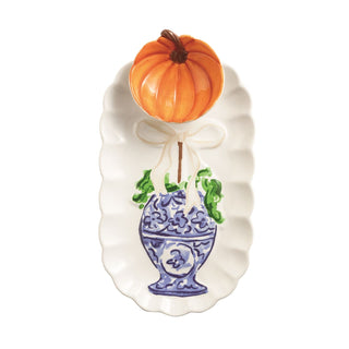 Pumpkin Topiary Tray & Tidbit Set - Boutique Bella BellaThanksgiving