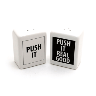 Push It Real Good Salt and Pepper Set - Boutique Bella BellaKitchen