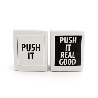 Push It Real Good Salt and Pepper Set - Boutique Bella BellaKitchen