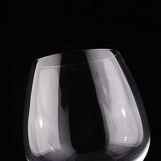 Crystal Wine Glasses Diamond Filled Stem White And Red Wine With Laser Cut Diamond Base Large 18 Oun