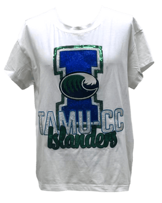QOS - Custom - TAMUCC Islander T-Shirt - Boutique Bella BellaQueen of Sparkles