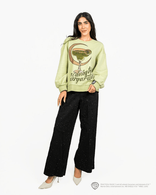 QOS Licensed Green Midnight Margarita Sweatshirt - Boutique Bella BellaQueen of Sparkles