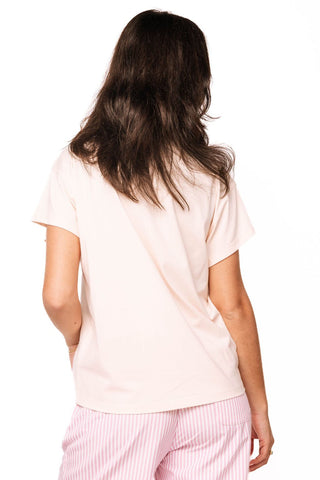 QOS Light Pink Queen of the Sea Card Tee - Boutique Bella BellaTee