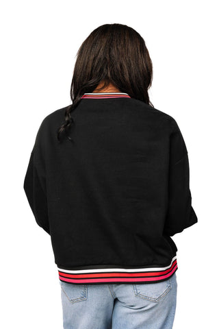 QOS Navy Icon Nurse Sweatshirt - Boutique Bella BellaSweatshirt