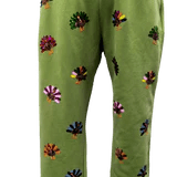 Queen of Sparkles - Green Multi Turkey Joggers - Boutique Bella Bella