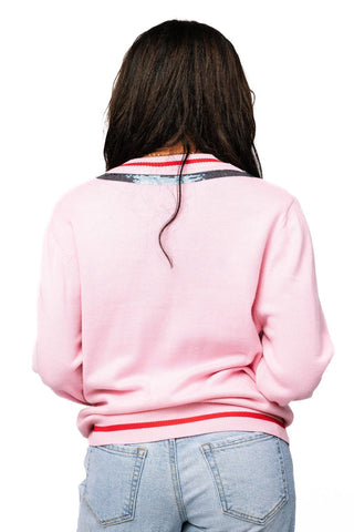 Queen of Sparkles Pink Medical Instrument Button Up Cardigan - Boutique Bella BellaQueen of Sparkles