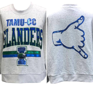 Queen of Sparkles • QOS • + LICENSED TAMUCC ISLANDERS COLLAB - Boutique Bella BellaIslanders