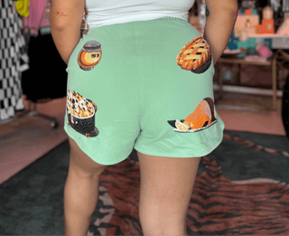 Queen of Sparkles • QOS • Mint Queen of Turkey Short - Boutique Bella BellaQueen of Sparkles
