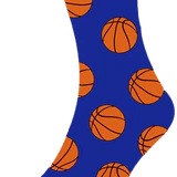 Queen of Sparkles - Royal Basketball Socks - Boutique Bella Bella