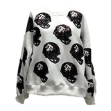 Queen of Sparkles Texas A&M White Sweatshirt - Boutique Bella Bella